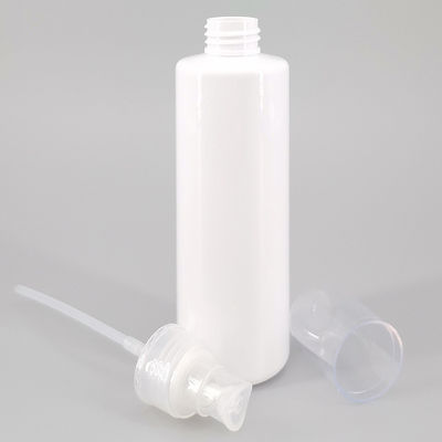 White Cylinder 24mm 6.67oz Eco Friendly Lotion Bottles