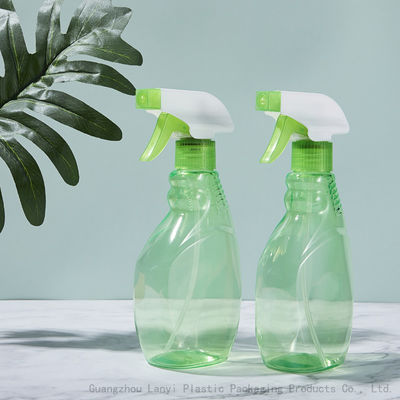 Clear Green Trigger 330Ml Plastic Empty Spray Bottles