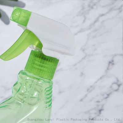 Clear Green Trigger 330Ml Plastic Empty Spray Bottles
