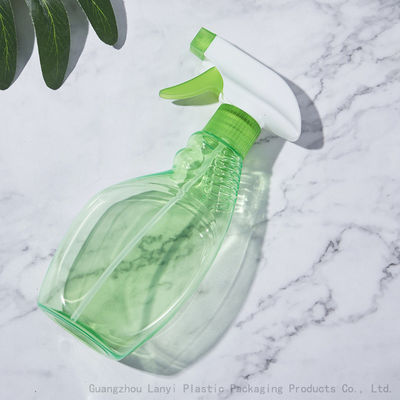 Clear Green Trigger 330Ml Plastic Empty Spray Bottles
